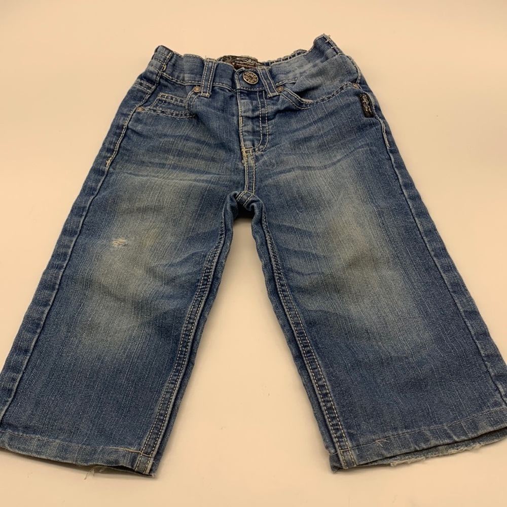 Little Girls Silver Jeans size 18months